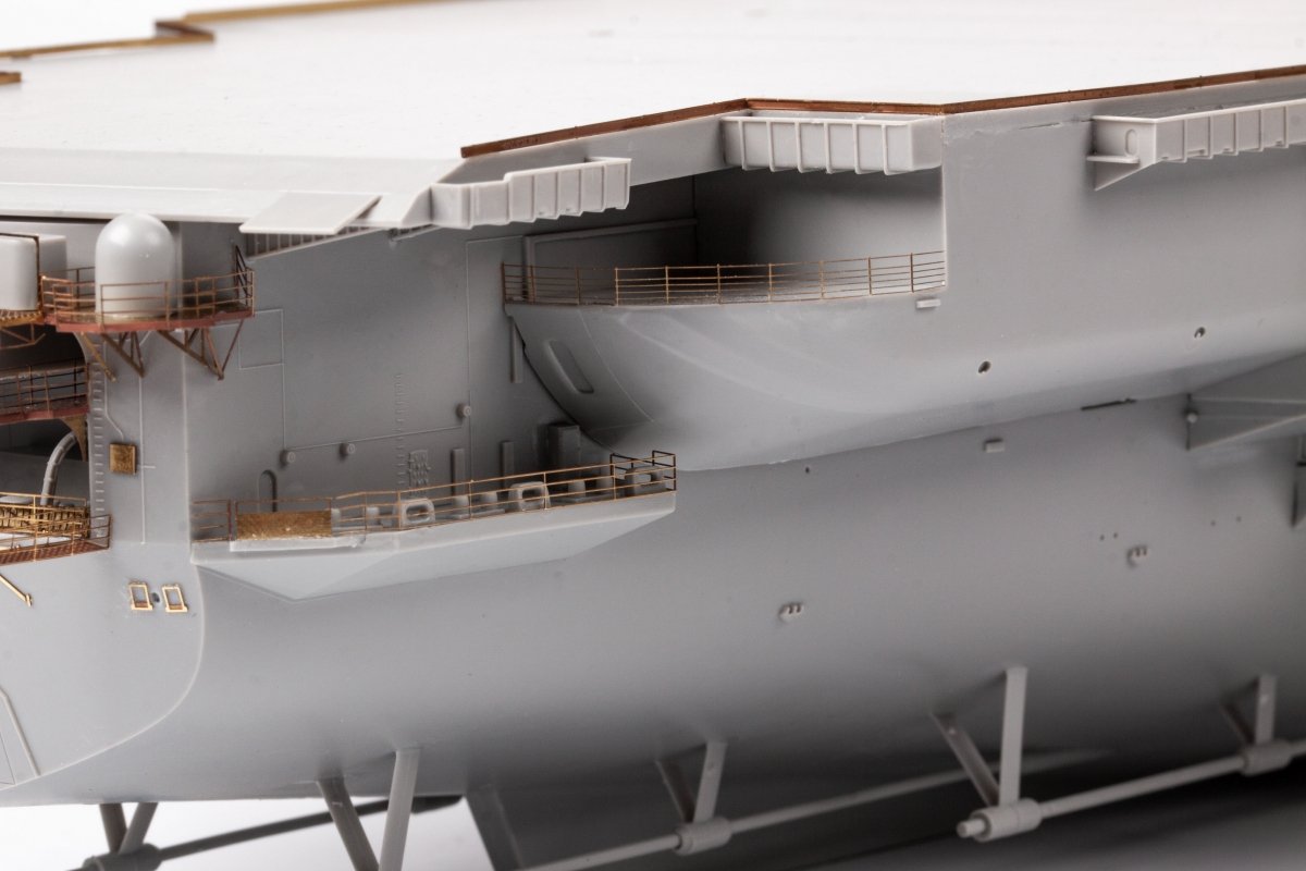 Eduard 53283 USS Constellation CV-64 partie 3 - rambardes et filets de sécurité TRUMPETER 1/350 – immagine 8