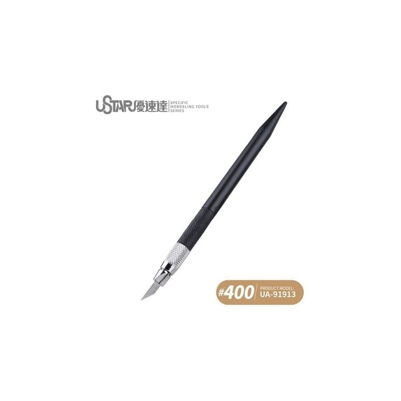 Stylo abrasif en corindon U-Star UA-91913 400#