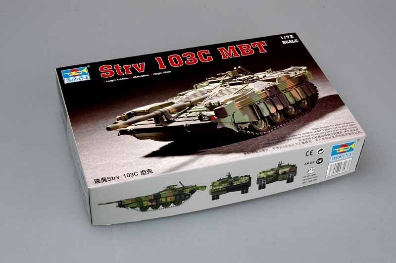 Trumpeter 07298 Char de combat principal suédois Strv 103C (1/72) – immagine 2