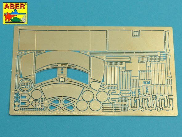 Aber 35K26 Pz.Kpfw. VI Ausf.E ( i.Kfz.181) Tiger I – s.PzAbt. 501 in Tunisia 1/35 – zdjęcie 3