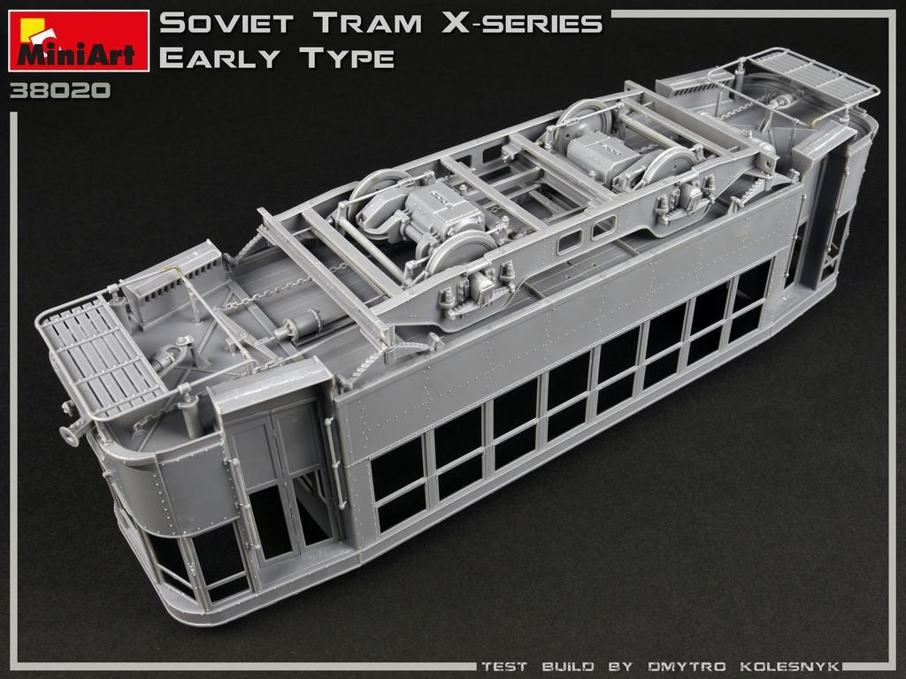 MiniArt 38020 SOVIET TRAM X-SERIES. EARLY TYPE 1/35 – zdjęcie 2