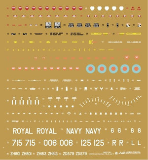 HobbyDecal AL48011V1 Sea Harrier FA.2 1/48 – immagine 4