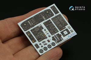 Intérieur imprimé en 3D et coloré sur papier décalcomanie (ICM) Quinta Studio QD35100 CH-54A 1/35 – image 8