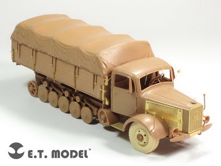 ET Modèle E35-135 WWII German Heavy Halftrack L 4500 R MAULTIER (Pour ZVEZDA 3603) (1/35) – Bild 2