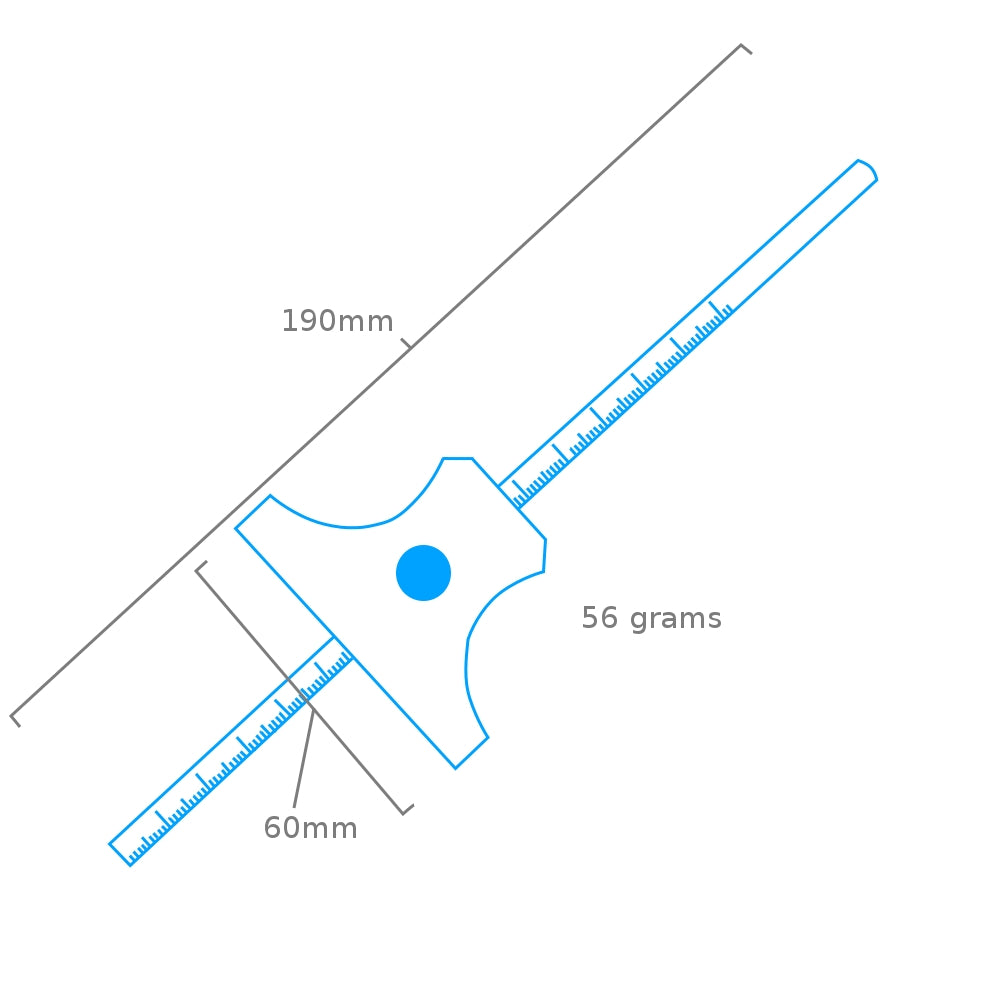 Jauge de profondeur et indicateur d&amp;#39;angle Modelcraft PGA6601-A (150 mm) – image 2