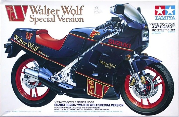 Tamiya 14053 Suzuki RG250 Walter Wolf Version Spéciale 1/12