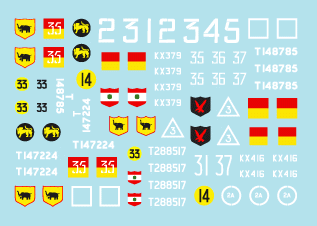 Star Decals 35-C1033 Inde 1965 1/35 – Bild 2