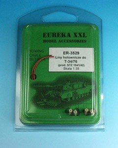 Câble de remorquage Eureka XXL ER-3529 pour T-34/76 production STZ mod.1941/42 1/35