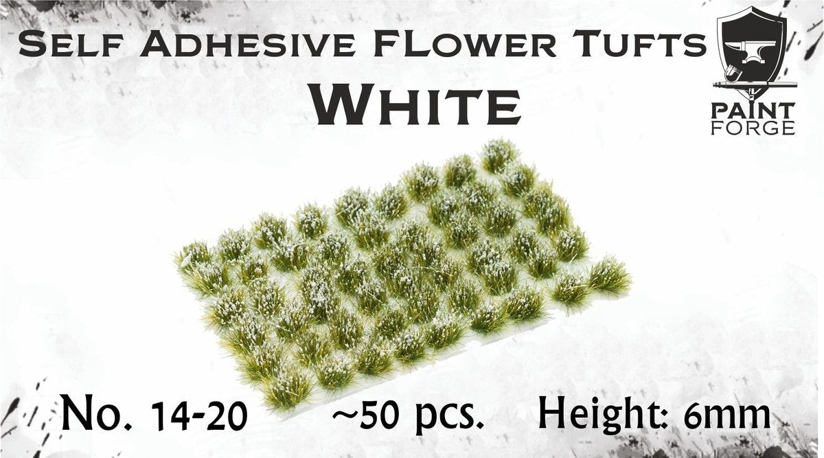 Paint Forge PFFL2614 Fleurs blanches 6 mm