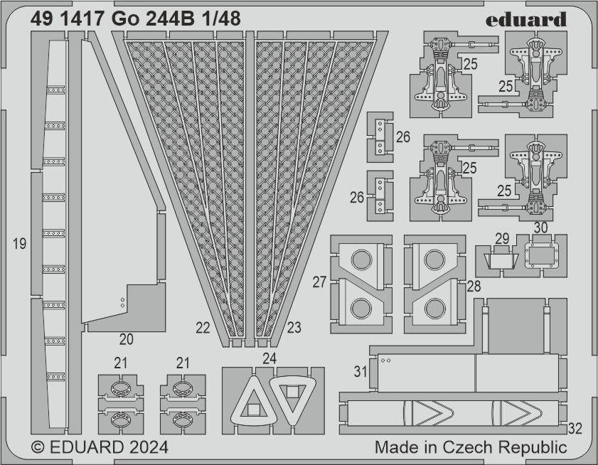 Eduard 491417 Go 244B ICM 1/48 – Bild 2