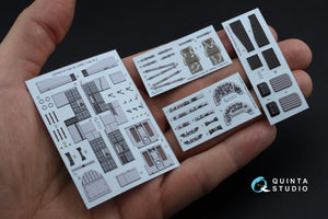 Intérieur du Yak-52 imprimé en 3D et coloré (ARK) par Quinta Studio QD48019, échelle 1/48 – image 3