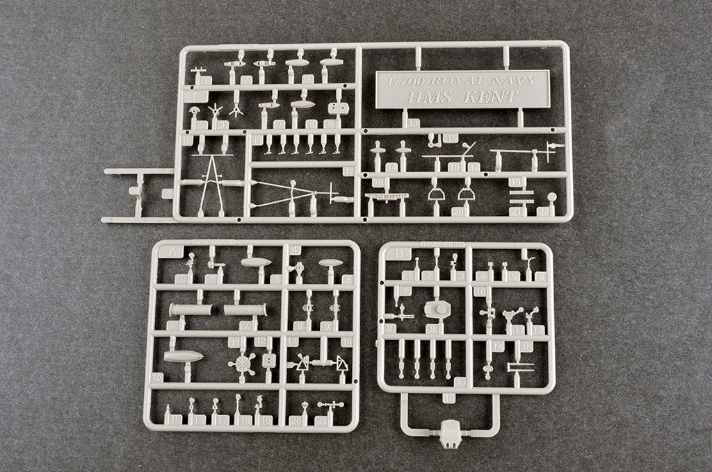 Trumpeter 06735 HMS Kent 1/700 – zdjęcie 10