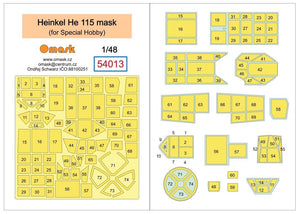 Omask 54013 Heinkel He 115 (pour passe-temps spécial) 1/48 – immagine 2