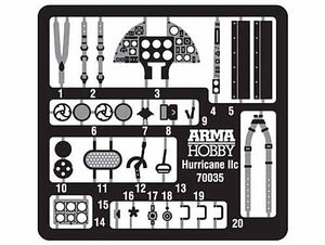 Arma Hobby 70042 Hurricane Mk II b/c Expert Set 1/72 – image 15