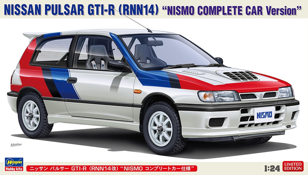 Hasegawa 20714 Nissan Pulsar GTI-R (RNN14) « Version voiture complète Nismo » 1/24
