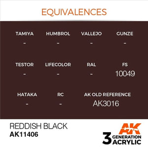 AK Interactive AK11406 Noir rougeâtre 17 ml – image 3