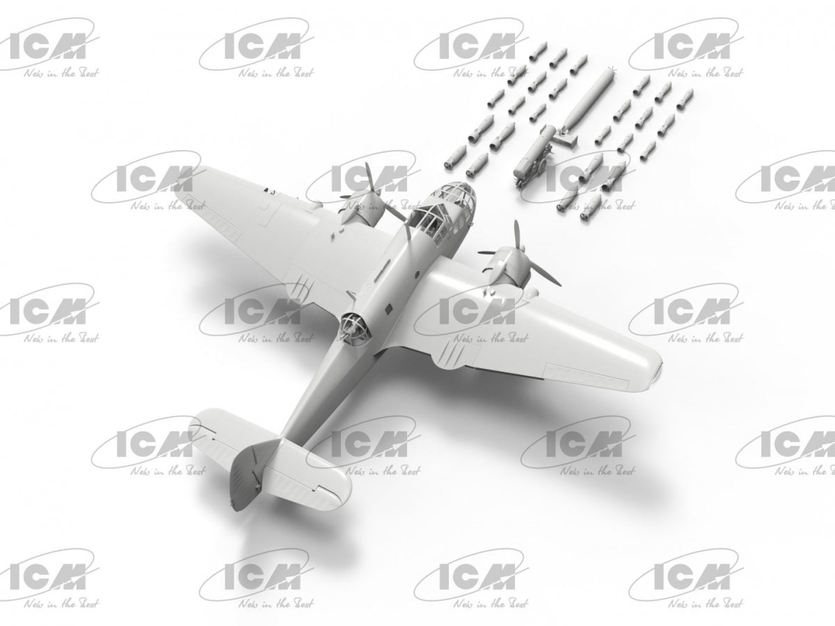 ICM 48314 Bristol Beaufort Mk.I. Raid de bombardement 1/48 – image 5