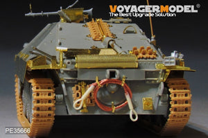 Maquette Voyager PE35666A Chasseur de chars Hetzer allemand de la Seconde Guerre mondiale pour DRAGON 6030 au 1/35 – immagine 11