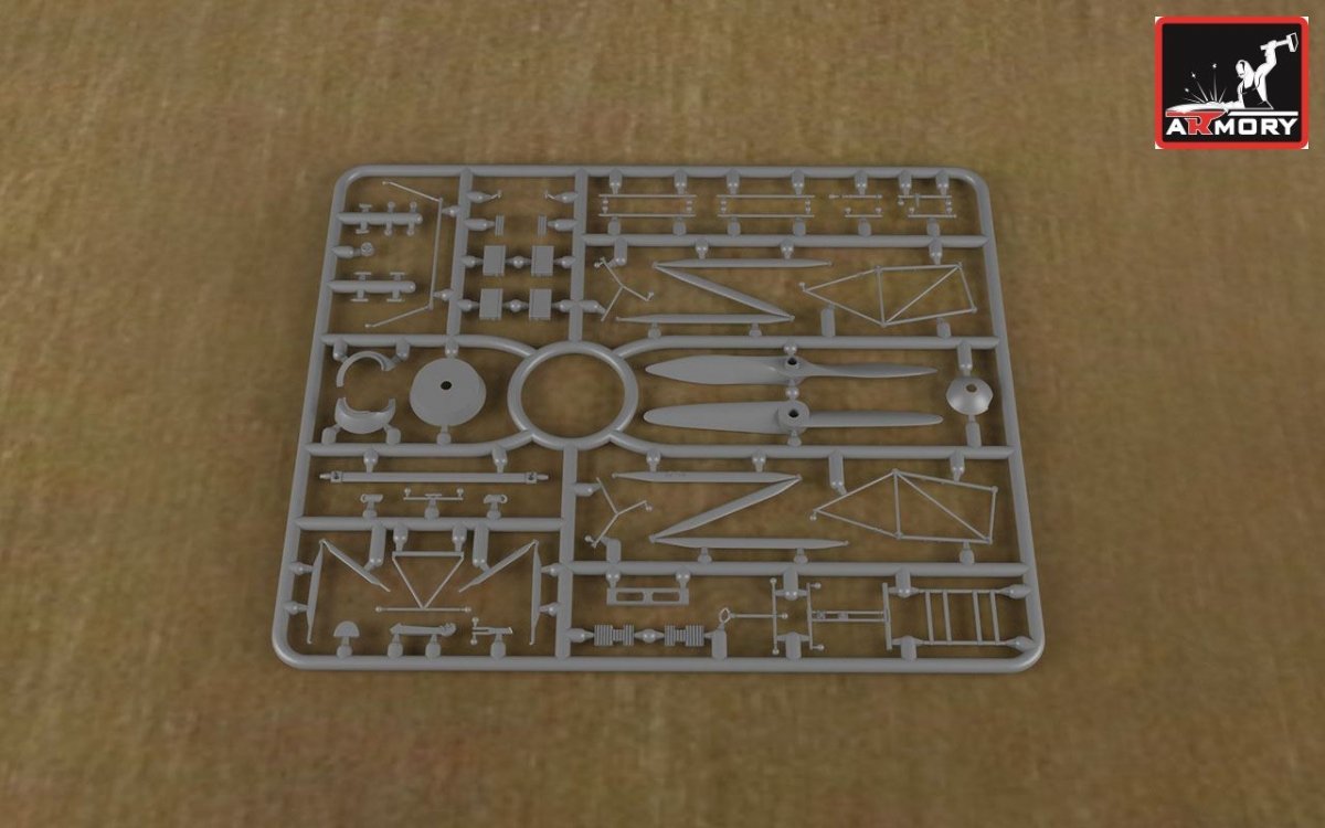 Armory Models 48001 Fairey Flycatcher British interwar FAA Fighter, early version, w/ Jaguar-III engine 1/48 – zdjęcie 12
