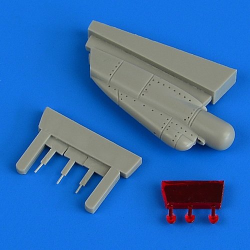 Quickboost QB48791 Nacelle de mentonnière F-14A/B Tomcat avec antenne ECM Tamiya 1/48