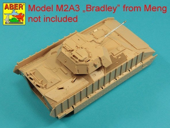 Ensemble de canons Aber 35L-292 : canon de 25 mm M242 Bushmaster Late flûté et canon de 7,62 mm M240 pour M2A3 Bradley ou LAV 25 1/35 – image 13