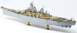 Pontos 35026FB USS BB-63 Missouri 1945 Ensemble de détails (Pont en bois teinté bleu 20B) (1/350) – Bild 2
