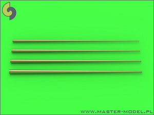 Master SM-700-048 Set of universal tapered masts No2 (length = 60mm each, diameters = 0.4/1.4mm; 0.5/1.6mm; 0.6/1.8mm; 0.7/2mm) 1/700