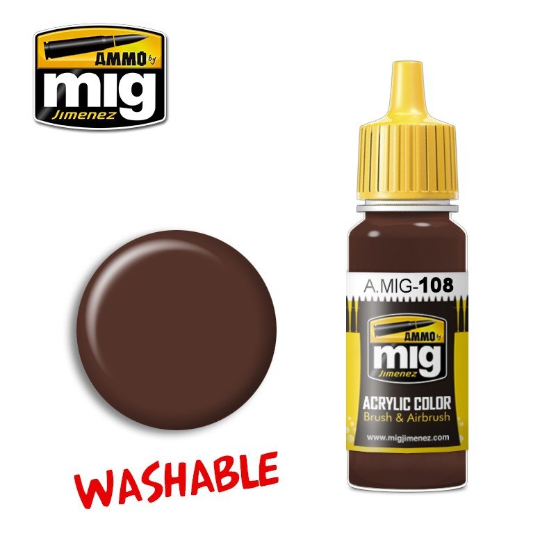 AMMO of Mig Jimenez 0108 WASHABLE MUD