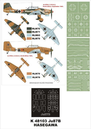 Montex K48103 Ju 87B-2 (Snake) 1/48