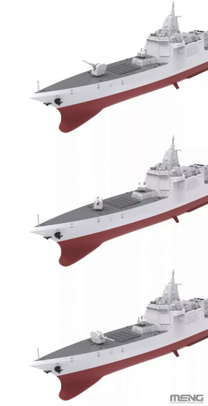 Maquette Meng PS-009, destroyer lance-missiles chinois Type 055, échelle 1/700 – image 7