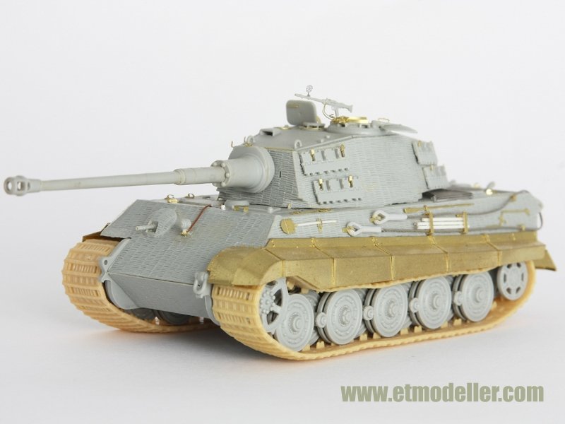 ET Model E72-004 WWII German KING TIGER (Henschel Turret) For DRAGON 7240 1/72