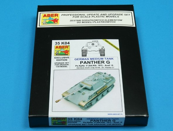 Aber 35K04 Char moyen allemand Pz. Kpfw. V, Panthère, Ausf. G (Sd. Kfz. 171) (1/35) – immagine 4