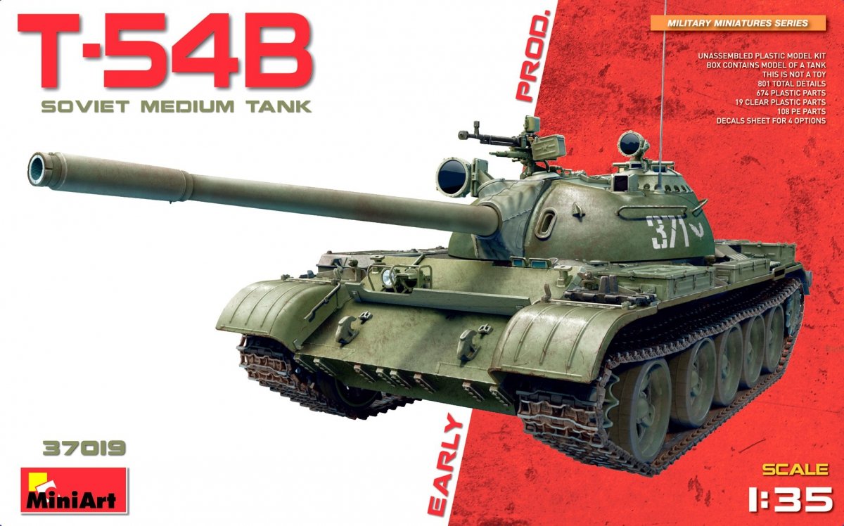 MiniArt 37019 T-54B première production 1/35