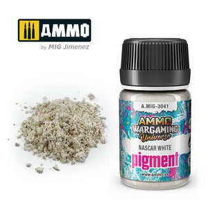 AMMO par Mig Jimenez 3041 Pigment NASCAR Blanc 35ml