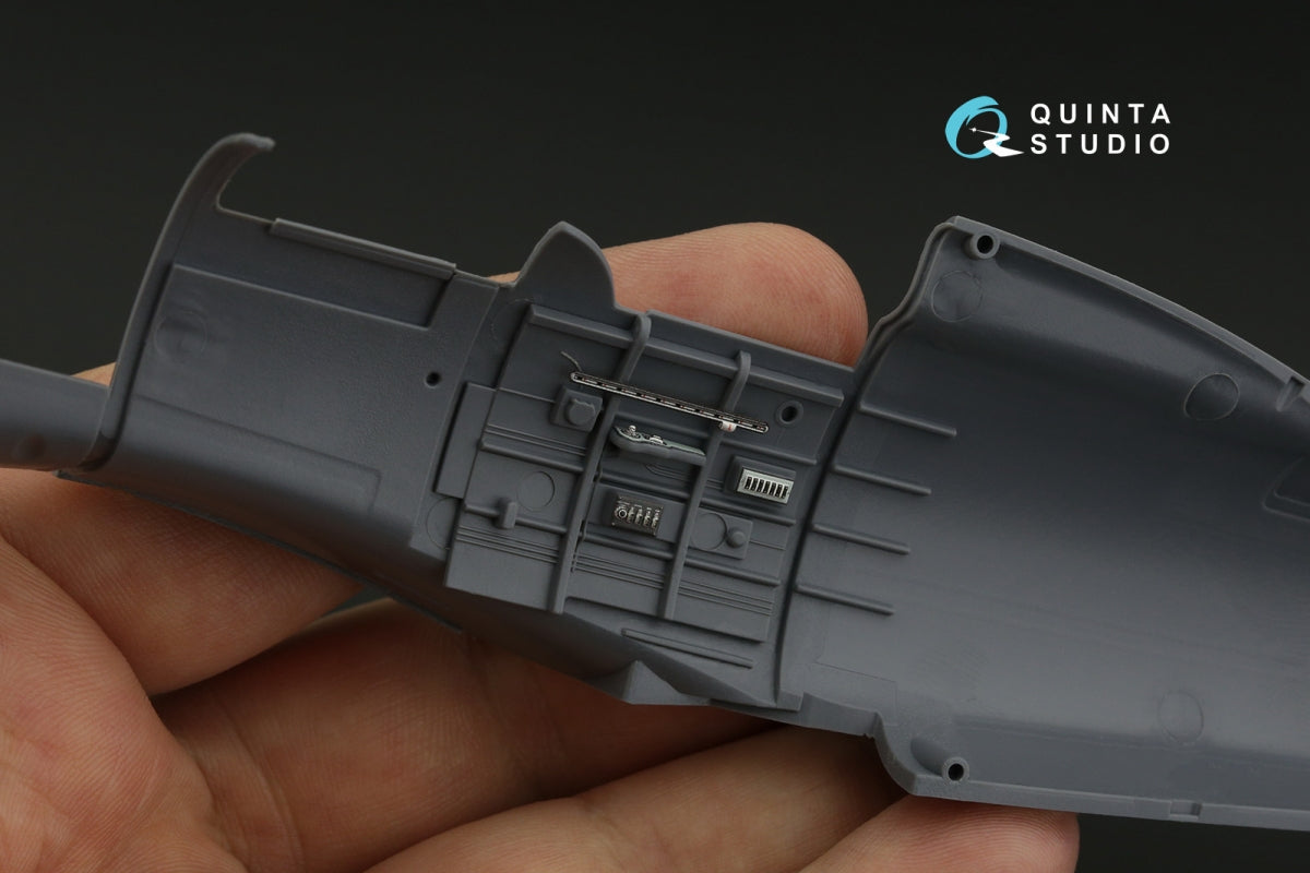 Quinta Studio QD32202 Macchi MC.202 Folgore Late 3D-Printed &amp;amp; coloured Interior on decal paper (Italeri) 1/32 – zdjęcie 10