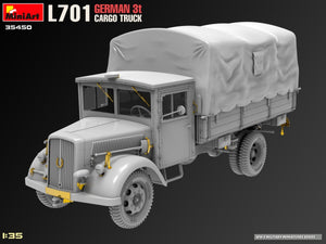 Miniart 35450 L701 Camion cargo allemand 3T 1/35 – image 4