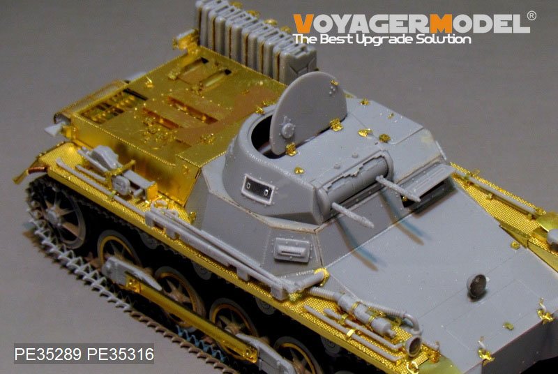 Maquette Voyager PE35289, char allemand Pz.Kpfw.I Ausf. B DAK version de base (pour DRAGON 6207), échelle 1/35 – image 3