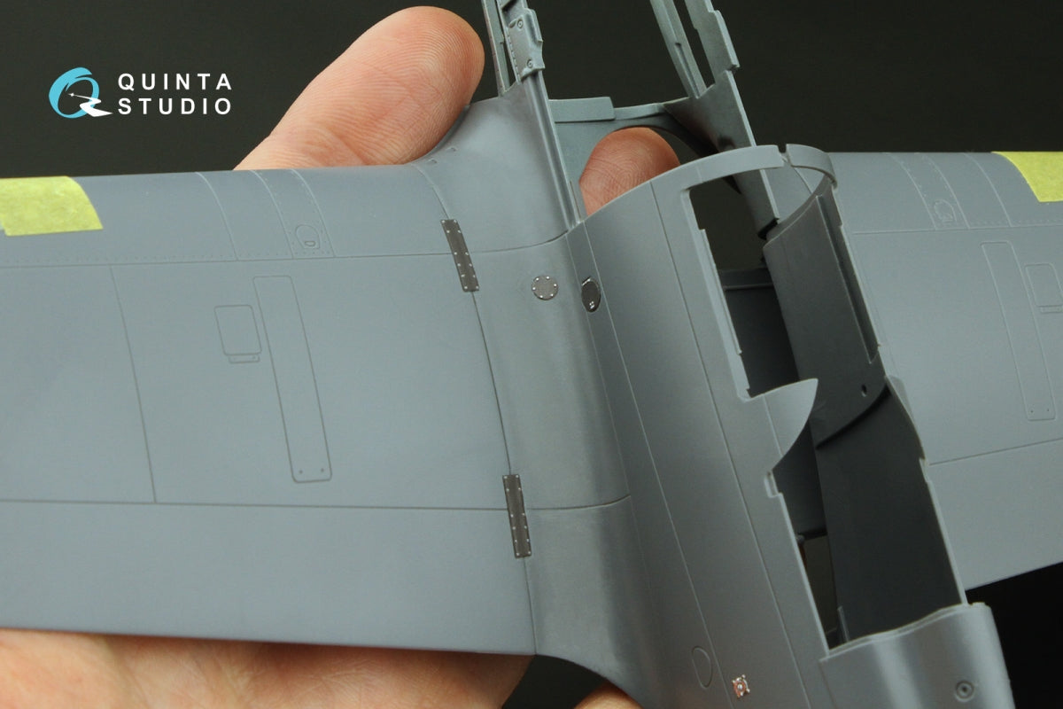 Quinta Studio QP32019 Hatches and Panels for Macchi Mc. 202 Folgore (Italeri) 1/32 – zdjęcie 6