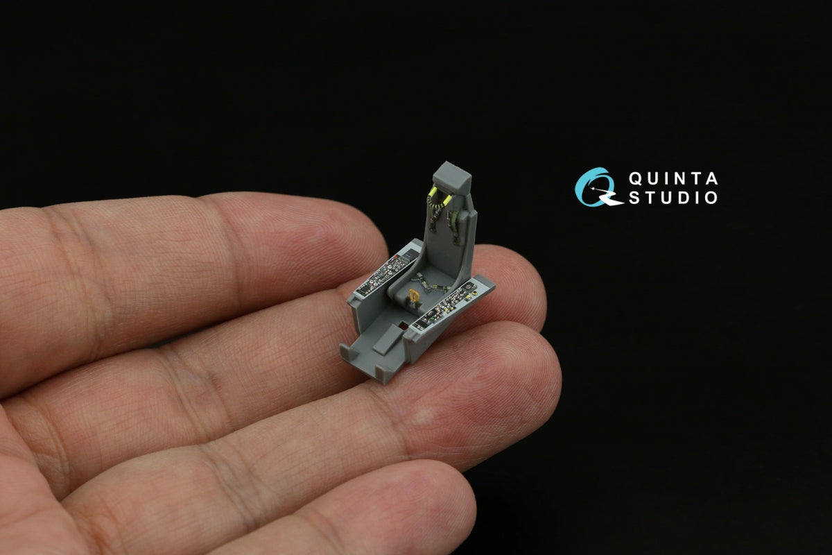 Intérieur imprimé en 3D et coloré sur papier décalcomanie Quinta Studio QD72200 A-4E (Fujimi/Hobby 2000) 1/72 – image 9
