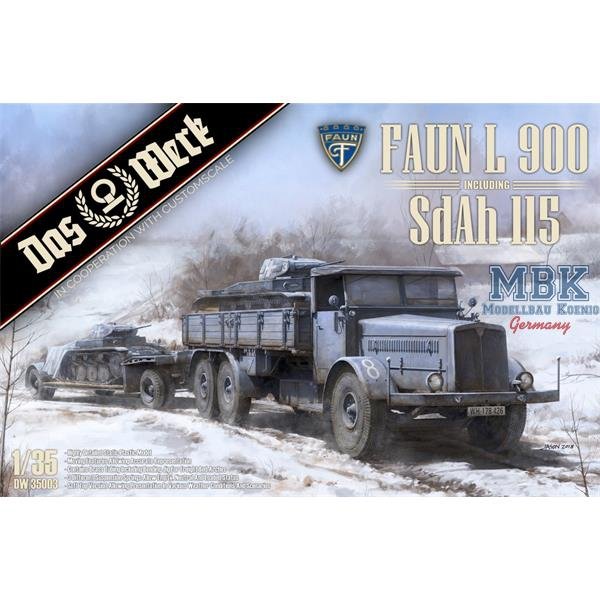 Das Werk DW35003 Faune L900 incl. Sd.Ah.115 1/35 