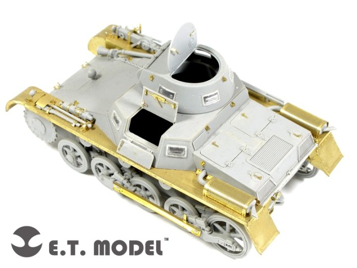 ET Model E35-072 WWII German Pz.Kpfw.I Ausf.A Basic (Early Production) (Pour DRAGON 6289) (1/35) – immagine 3