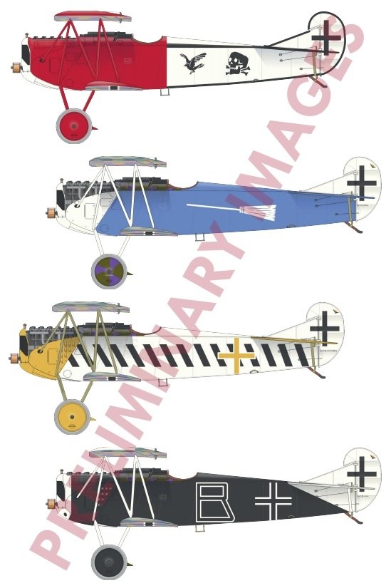 Eduard 7407 Fokker D.VII (OAW) édition week-end 1/72 – Bild 3