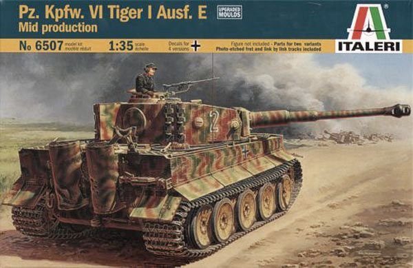 Italeri 6507 Pz.Kpfw.VI Tiger I Ausf.E mi-production (1/35)