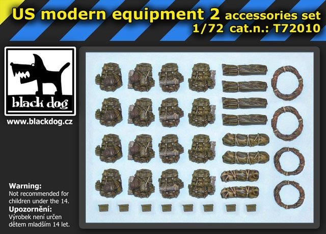 Black Dog T72010 Équipement moderne américain 2 1/72 – immagine 2