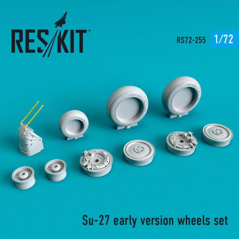 RESKIT RS72-0255 Su-27 wheels set early version 1/72