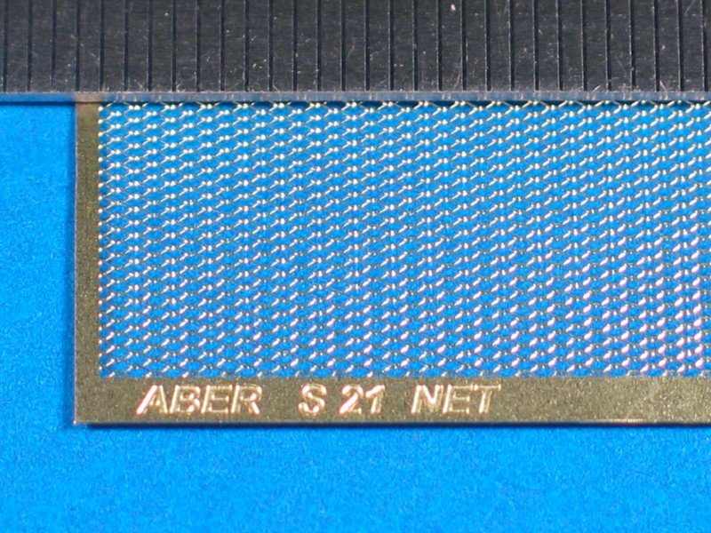 Filet Aber S-21 à mailles entrelacées de 0,6 x 1,5 mm