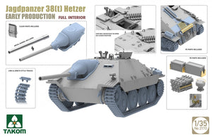 Takom 2170 Jagdpanzer 38(t) Hetzer Première production Intérieur complet 1/35 – Bild 2