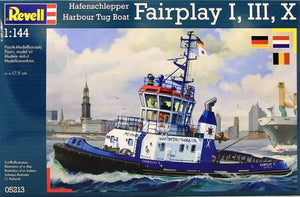 Revell 05213 Remorqueur portuaire Fairplay I, III, X, XIV (1/144)