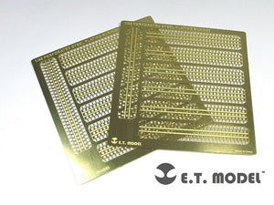ET Model J48-001 Piste d&amp;#39;atterrissage en tôle d&amp;#39;acier perforée alliée de la Seconde Guerre mondiale 1/48 – image 2