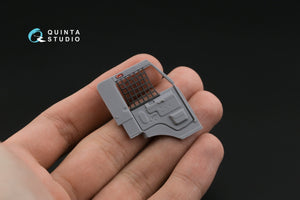 Quinta Studio QD43001 KAMAZ-43509 Intérieur coloré imprimé en 3D sur papier décalque (Zvezda) 1/43 – imagen 13
